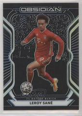 Leroy Sane [Blue] #16 Soccer Cards 2020 Panini Obsidian Prices