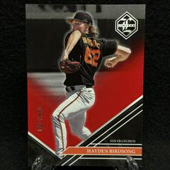 Hayden Birdsong [Red] #3 Baseball Cards 2023 Panini Chronicles Limited Prices