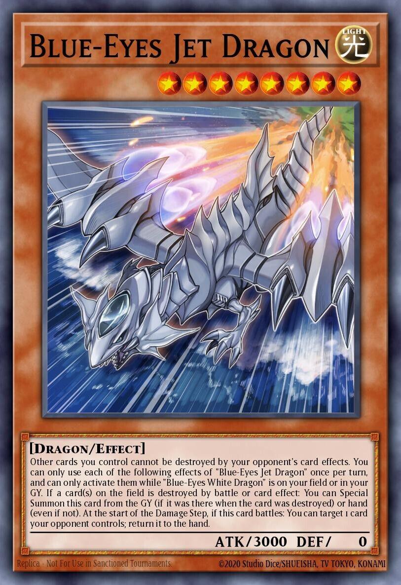 Blue-Eyes Jet Dragon [Quarter Century Secret Rare] RA02-EN017 YuGiOh 25th Anniversary Rarity Collection II