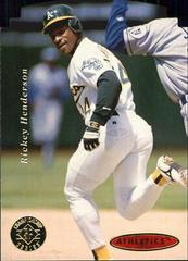 Rickey Henderson #178 Baseball Cards 1995 SP Championship Prices