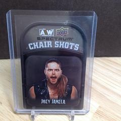 Joey Janela Wrestling Cards 2021 Upper Deck AEW Spectrum Chair Shots Metal Prices