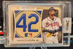 Ronald Acuna Jr. Baseball Cards 2023 Topps Definitive Patch Collection Prices
