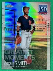 Ozzie Smith #7 Baseball Cards 2019 Topps Chrome Update 150 Years of Professional Baseball Prices
