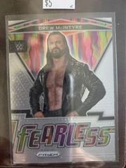 Drew McIntyre Wrestling Cards 2022 Panini Prizm WWE Fearless Prices