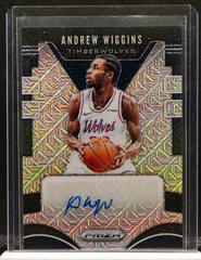 Andrew Wiggins [Mojo Prizm] Basketball Cards 2019 Panini Prizm Signatures Prices