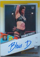 Blair Davenport [Gold] #NS-BDV Wrestling Cards 2022 Panini NXT WWE Signatures Prices
