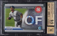 Aaron Judge #PPA-AJ Baseball Cards 2016 Bowman Chrome Prime Position Autograph Prices