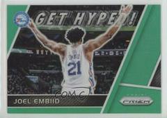 Joel Embiid [Green Prizm] #GH-JE Basketball Cards 2017 Panini Prizm Get Hyped Prices