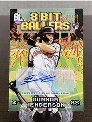 Gunnar Henderson [Autograph] #8B-9 Baseball Cards 2023 Topps Big League 8 Bit Ballers Prices