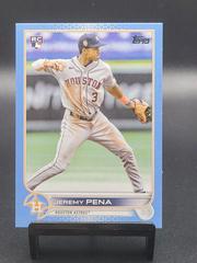 Jeremy Pena [Father's Day Blue] #US253 Baseball Cards 2022 Topps Update Prices