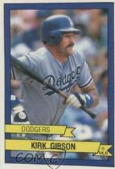 Kirk Gibson #107 Baseball Cards 1989 Panini Stickers Prices