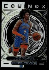 Jalen Williams [Yellow] #34 Basketball Cards 2022 Panini Obsidian Equinox Prices