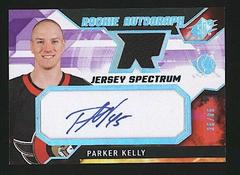 Parker Kelly [Spectrum] Hockey Cards 2021 SPx Rookie Auto Jersey Prices