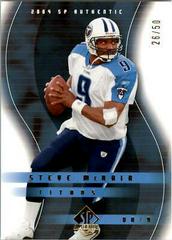 Steve McNair [Gold] #85 Football Cards 2004 SP Authentic Prices