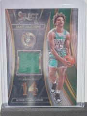 Romeo Langford #DS-RLF Basketball Cards 2019 Panini Select Draft Selections Memorabilia Prices