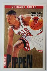 Scottie Pippen #91 Basketball Cards 1996 Panini Stickers Prices