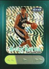 Tim Duncan Basketball Cards 1998 Fleer Rookie Rewind Prices
