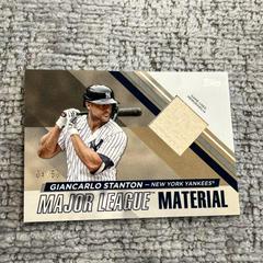 Giancarlo Stanton [Gold] Baseball Cards 2024 Topps Major League Material Prices