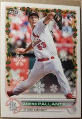 Andre Pallante #HW141 Baseball Cards 2022 Topps Holiday Prices