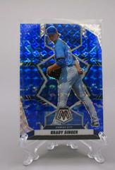 Brady Singer [Blue Camo] #9 Baseball Cards 2022 Panini Mosaic Prices