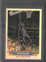 Latrell Sprewell [Refractor] Basketball Cards 1999 Topps Chrome Prices