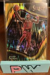 Rajon Rondo [Gold Prizm] Basketball Cards 2021 Panini Select Prices