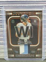 Will Levis [Orange Electric Etch] #27 Football Cards 2023 Panini Obsidian Atomic Material Prices