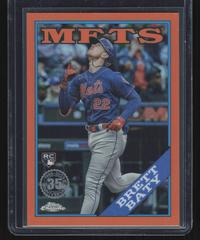 Brett Baty [Orange] Baseball Cards 2023 Topps Chrome Update 1988 Prices