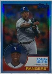 Adrian Beltre [Blue Foil] #151 Baseball Cards 2021 Topps Archives Prices