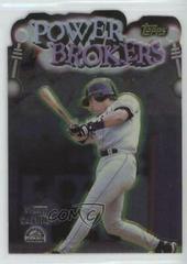 Vinny Castilla Baseball Cards 1999 Topps Power Brokers Prices