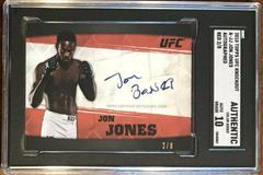Jon Jones [Red] #A-JJ Ufc Cards 2010 Topps UFC Knockout Autographs Prices