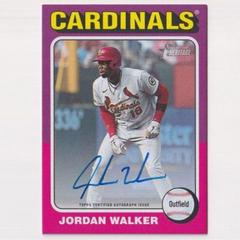 Jordan Walker #ROA-JWA Baseball Cards 2024 Topps Heritage Real One Autograph Prices