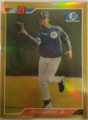 Ken Griffey, Jr. [Gold] #92B-KGJ Baseball Cards 2017 Bowman 1992 Chrome Prices