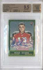 Mike Evans [Autograph Refractor] Football Cards 2014 Topps Chrome 1963 Minis Prices