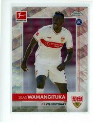 Silas Wamangituka [Xfractor] Soccer Cards 2020 Topps Chrome Bundesliga Prices