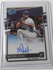 Michel Baez #RRS-MB Baseball Cards 2020 Panini Donruss Optic Rated Rookies Signatures Prices