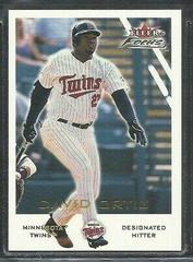 David Ortiz #128 Baseball Cards 2001 Fleer Focus Prices