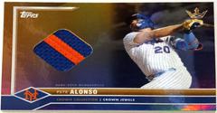 Pete Alonso [Relic] #12 Baseball Cards 2022 Topps X Bobby Witt Jr. Crown Prices
