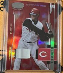 Ken Griffey Jr. [Mirror Red Material] #46 Baseball Cards 2003 Leaf Certified Materials Prices