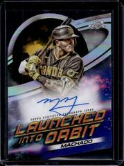 Manny Machado Baseball Cards 2022 Topps Cosmic Chrome Launched Into Orbit Autographs Prices