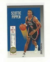 Scottie Pippen #USA5 Basketball Cards 1992 Skybox Olympic Team Prices