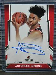 Anfernee Simons Basketball Cards 2018 Panini Donruss Next Day Autographs Prices