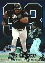 Jose Canseco [Row 2] #61 Baseball Cards 1999 Flair Showcase Prices