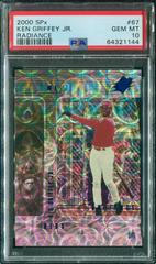 Ken Griffey Jr. [Radiance] Baseball Cards 2000 Spx Prices