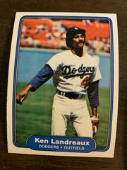Ken Landreaux #11 Baseball Cards 1982 Fleer Prices
