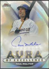 Paul Molitor #AEA-PM Baseball Cards 2022 Topps Finest Aura of Excellence Autographs Prices