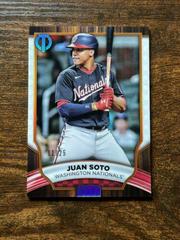 Juan Soto [Orange] #70 Baseball Cards 2022 Topps Tribute Prices