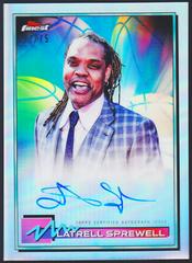Latrell Sprewell [Refractor] Basketball Cards 2021 Topps Finest Autographs Prices