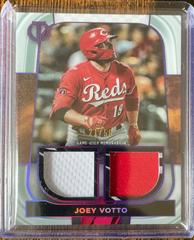 Joey Votto [Purple] #DR-JV Baseball Cards 2022 Topps Tribute Dual Relics Prices
