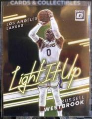 Russell Westbrook #13 Basketball Cards 2021 Panini Donruss Optic Light It Up Prices